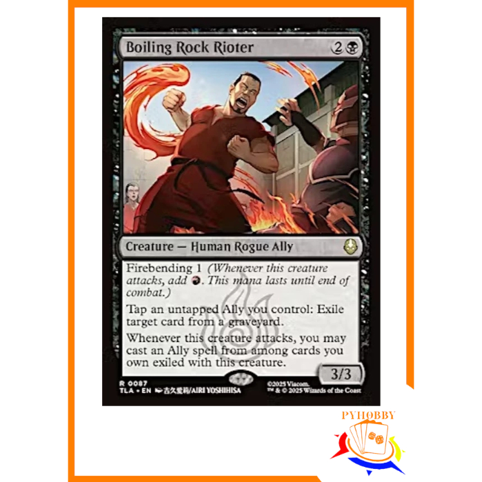 [MTG] Avatar: The Last Airbender: Boiling Rock Rioter | Shopee Philippines
