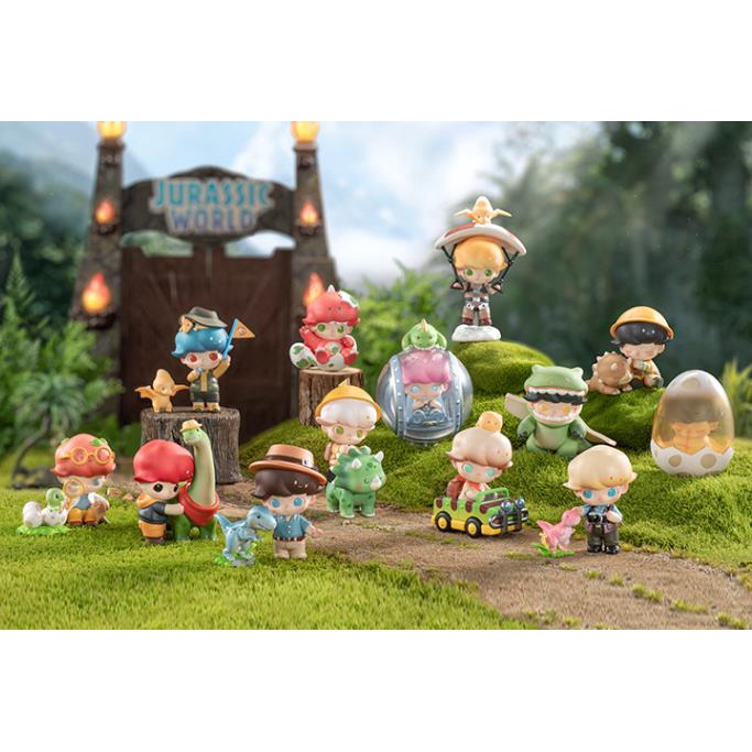 Optional Styles JURASSIC GUIDE DIMOO POPMART DIMOO Jurassic World ...