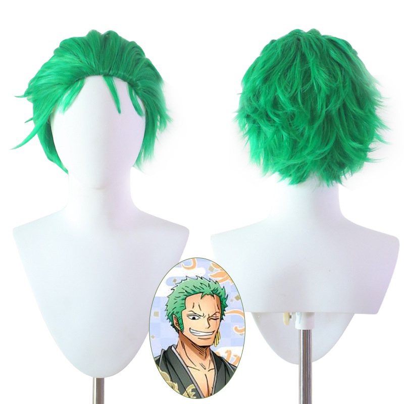 ONE PIECE Roronoa Zoro Role playing wig animation styling cos styling ...