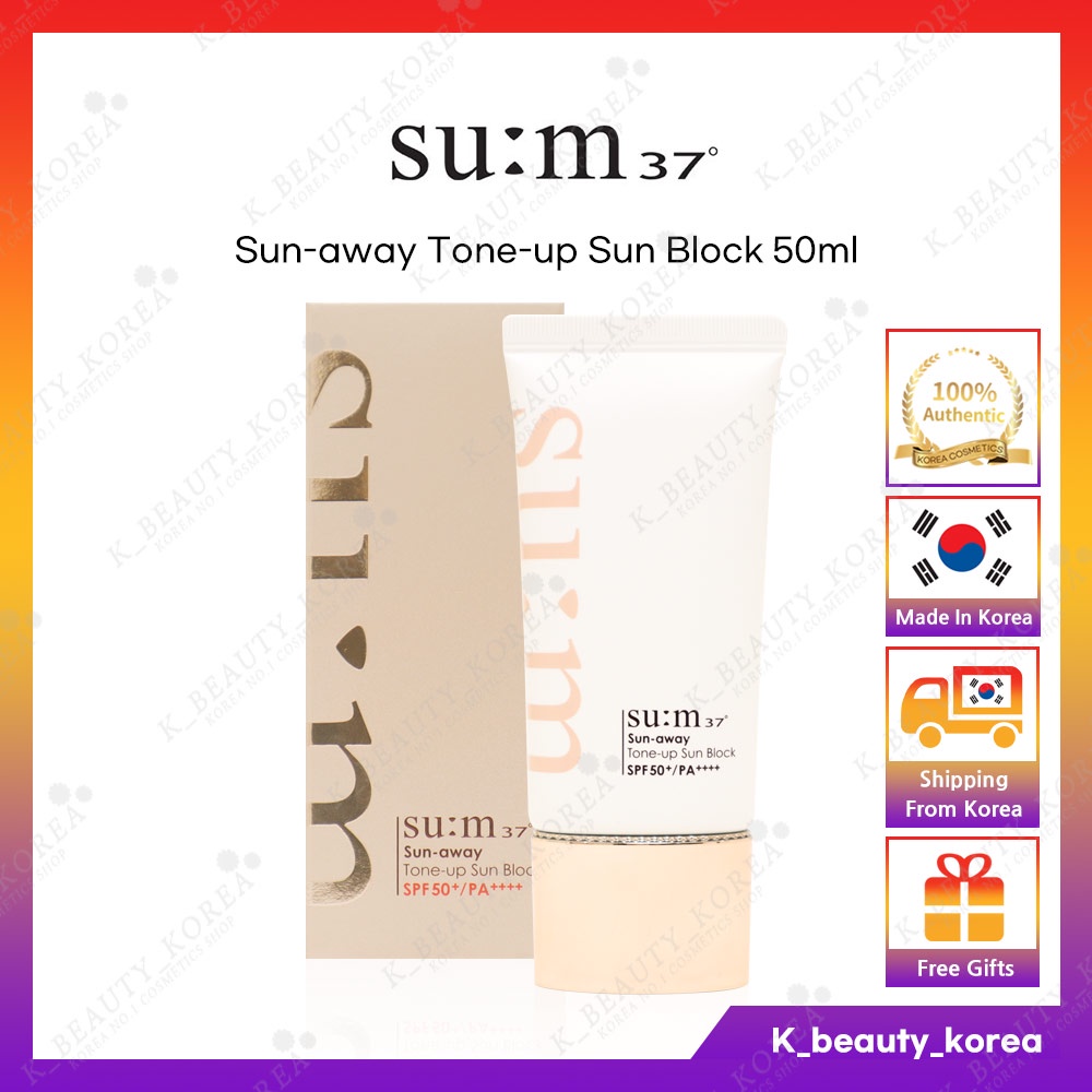 [SU:M37] SUM37 Sun-away Tone Up Sun Block 50ml (SPF50+/PA++++) / Facial ...