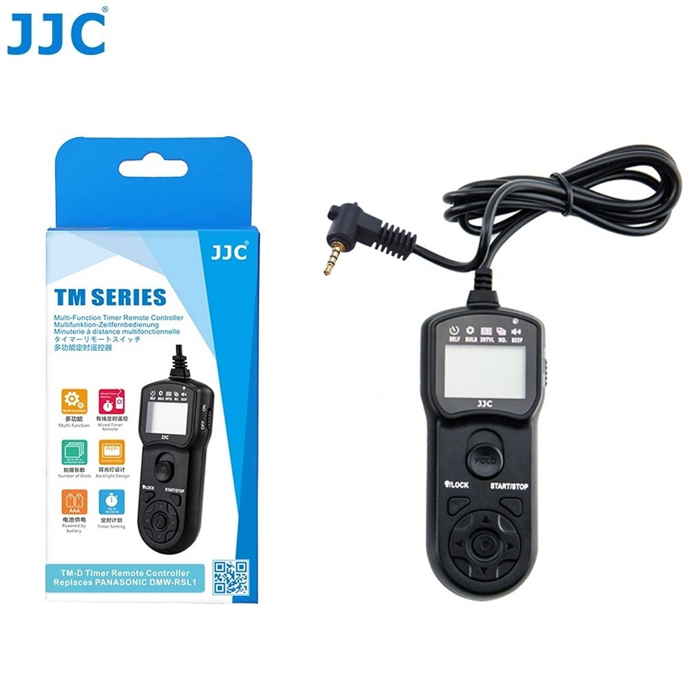 JJC TMD Panasonic Camera MultiFunction Timer Remote Controller