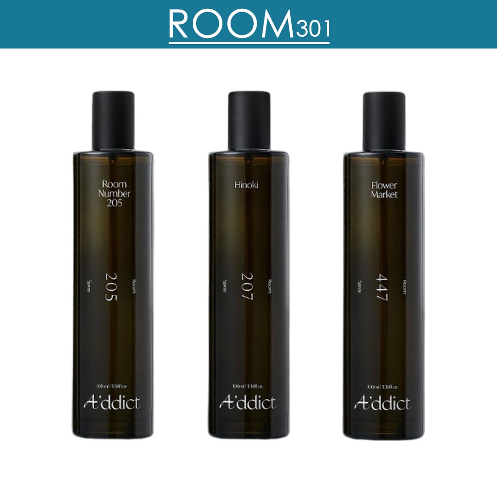 [A'DDICT] Korea Addict Room Spray 100ml (3Scents) Perfume Spray Fabric ...
