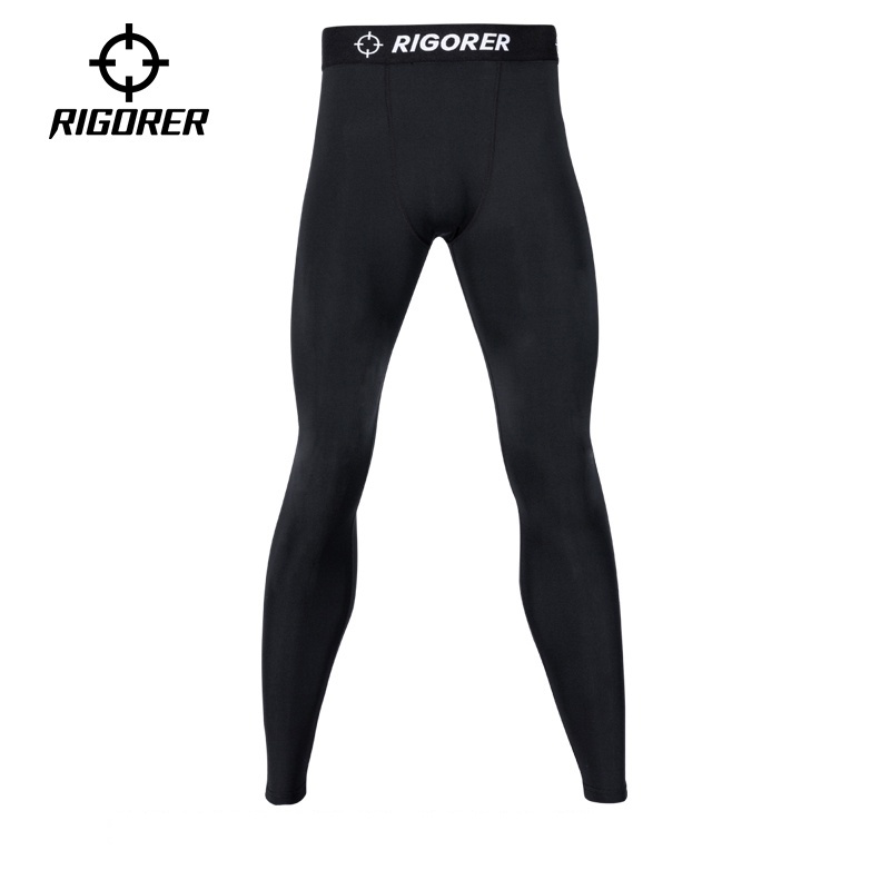 Rigorer Accurate Sports Tights Men's Fitness Basketball Leggings High