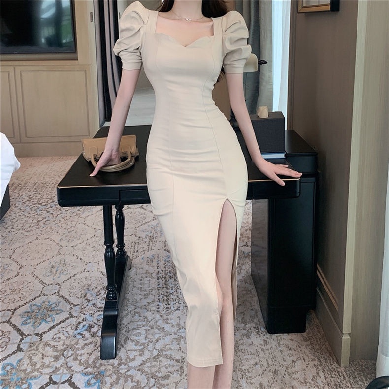 bf &modern filipiniana dress for women dress with slit side Wrap Around ...