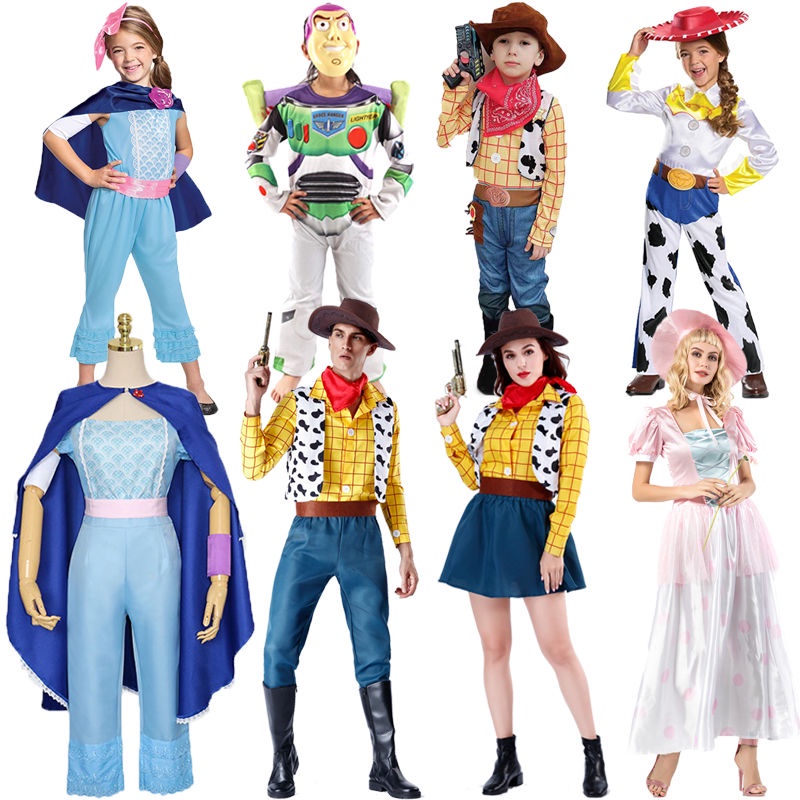 [Ready Stock] Halloween Costume Toy Story 4 Woody Shepherdess Triss ...