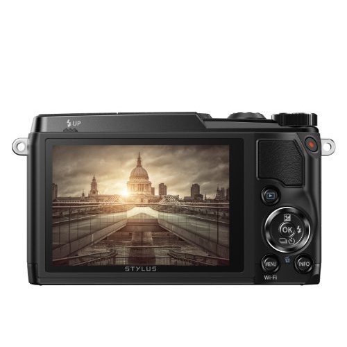 Pre-loved OLYMPUS Digital Camera STYLUS SH-1 Black Optical Type 5