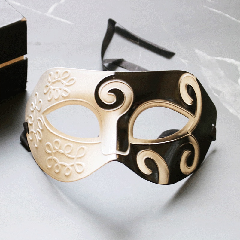 Performance Mask Prom Mask Halloween Mask Masquerade Adult Half-Face ...