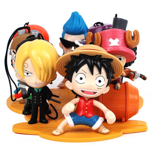 2013 McDonald's One Piece Toy Figure Ornaments Doll Model Movable ...