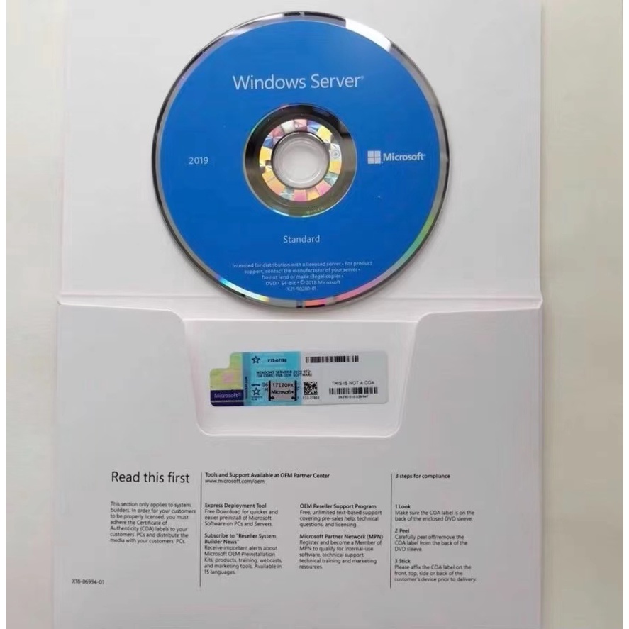 Win. Serv.er/2016/2019/2022r2 English Simple Package Boxed Network