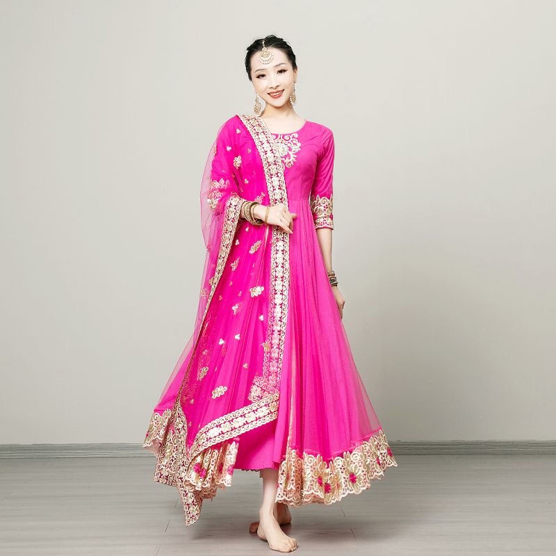 Yiman Indian Dance Xinjiang Dance Shali Elegant Smart Exotic Style 2023