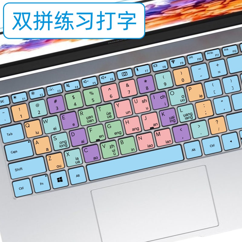 [Keyboard Sticker] Laptop Keyboard Sticker Xiaohe Double Spelling