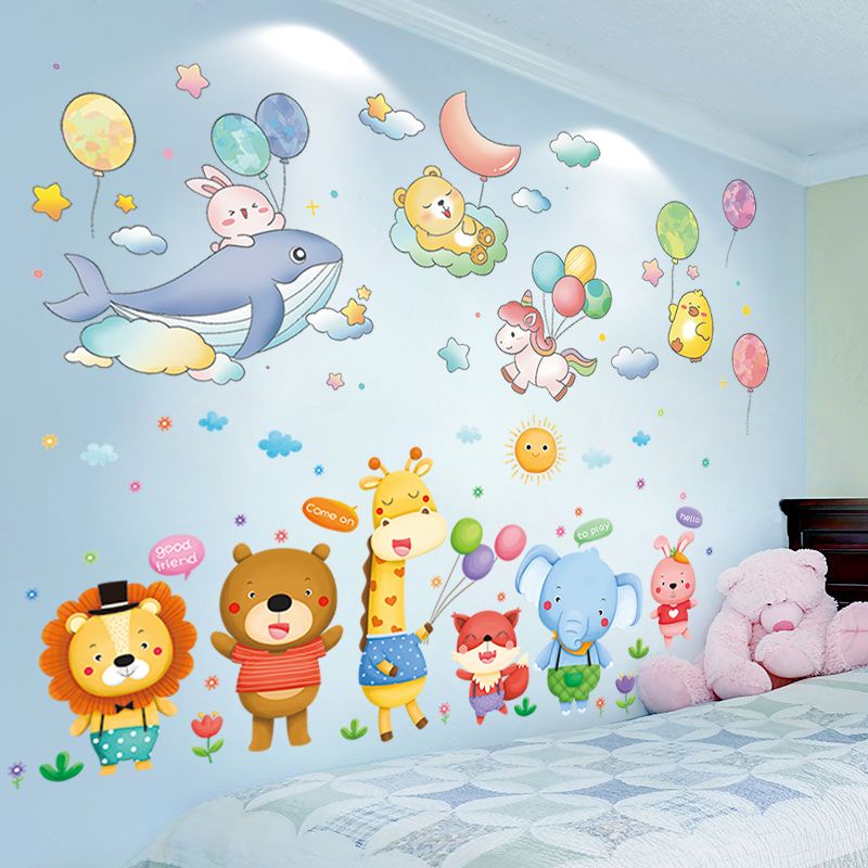 Cartoon Cartoon Stickers Children's Room Stickers Room Wall Decoration — free download