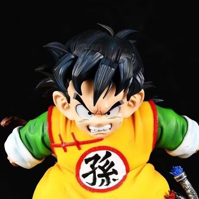 Domestic Ready Stock Dragon Ball Figure GK Gohan 1/4 Son Gohan Clouds ...