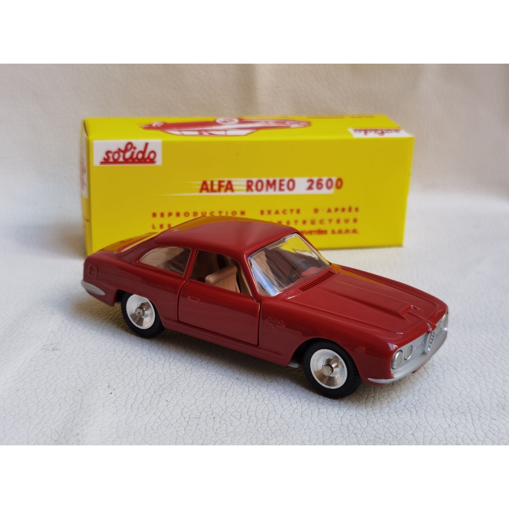 Solido 1: 43 ALFA ROMEO 2600 Alpha ROMEO Antique Car Model Collection ...