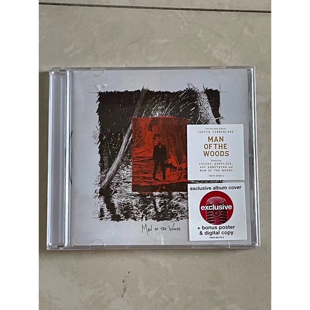 Justin Timberlake Man Of The Woods Exclusive Album Cover Original