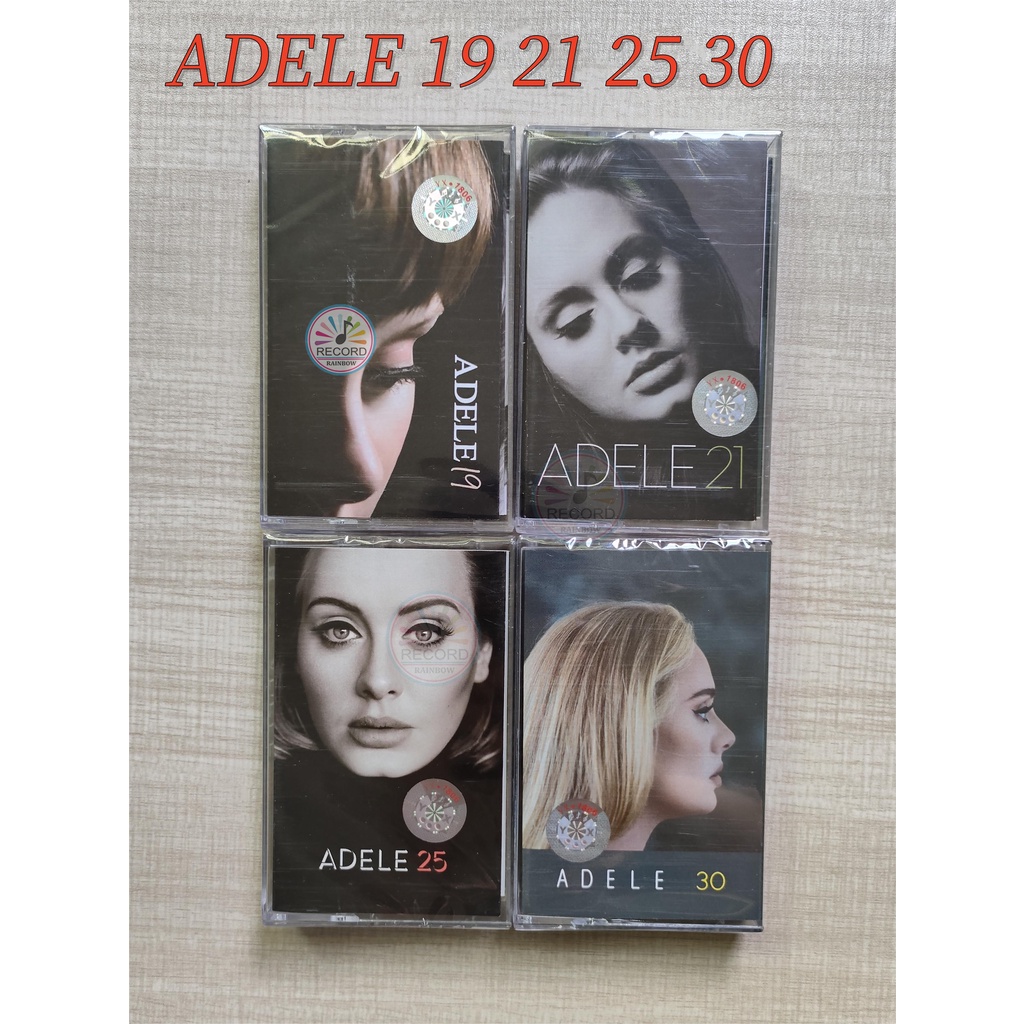 Brand New ADELE 19 21 25 30 Cassette Tape POP | Shopee Philippines