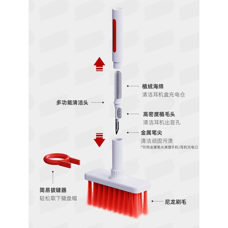 Keyboard Cleaning Brush MultiPurpose Cleaning Brush MultiFunction