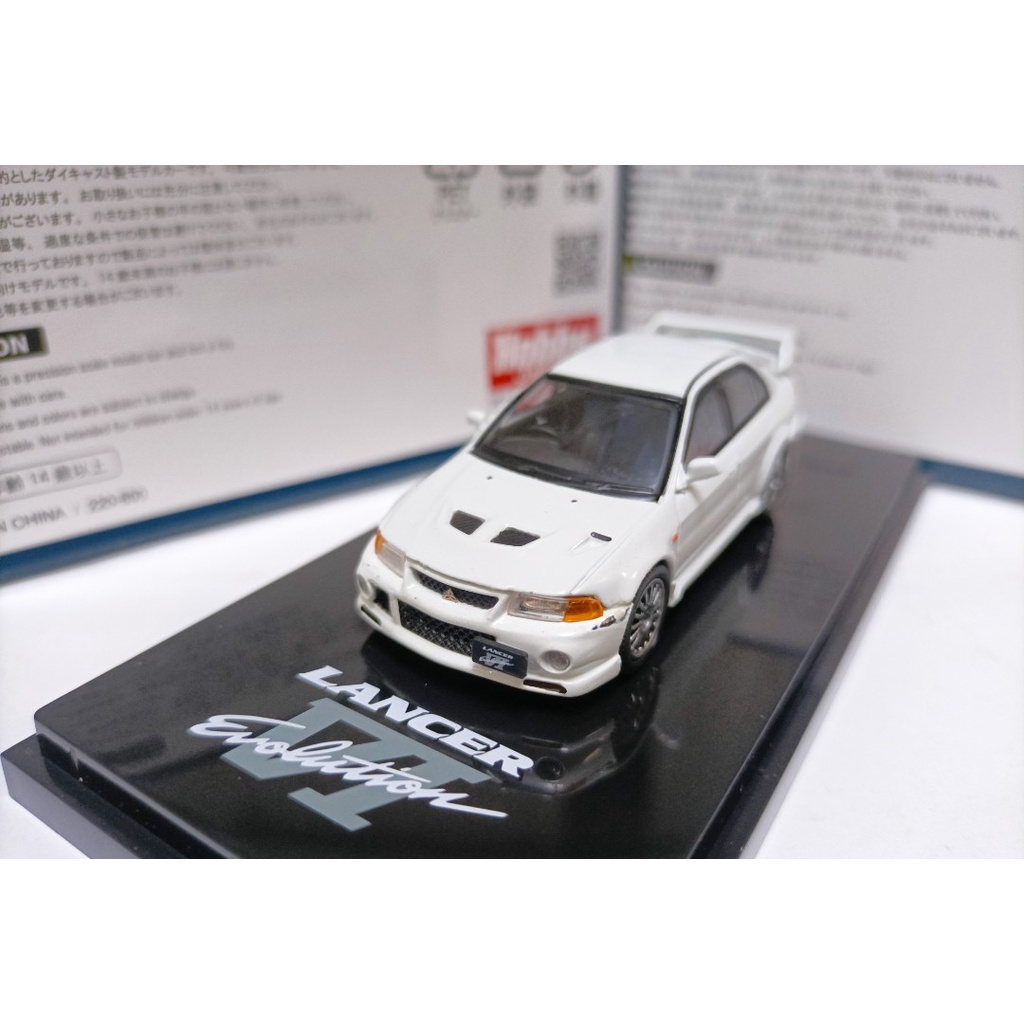 Hobby Japan 1 64 Mitsubishi Lancer 6th Generation Sports Car Model ...