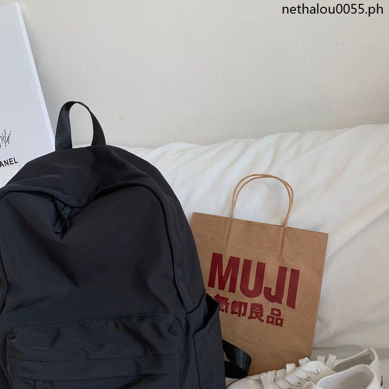 Muji discount black backpack