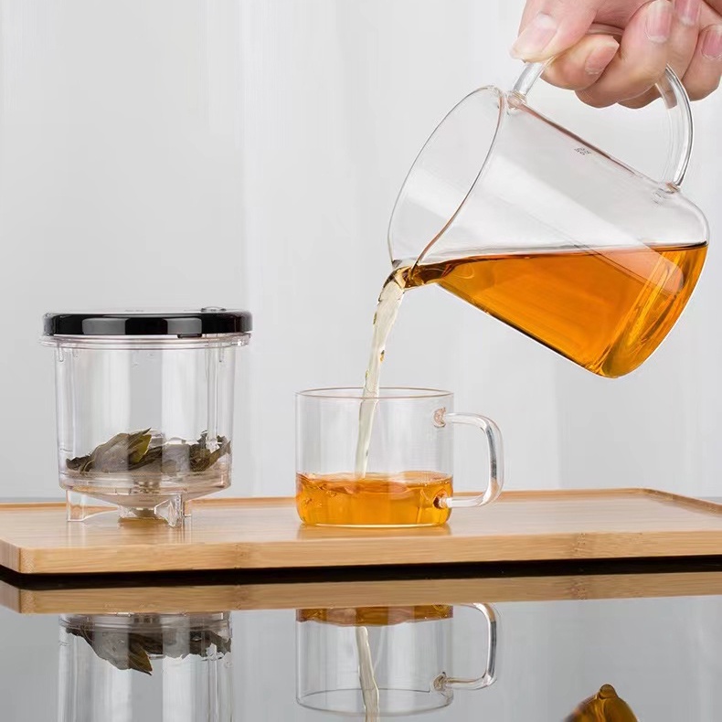 APPKER High Grade Glass Teapot Tea Making Equipment Cup kung Fu Tea Set ...