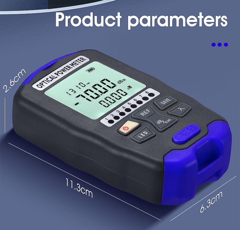 Charging type COMPTYCO AUA-DC7/DC5 optical power meter RJ45 network ...