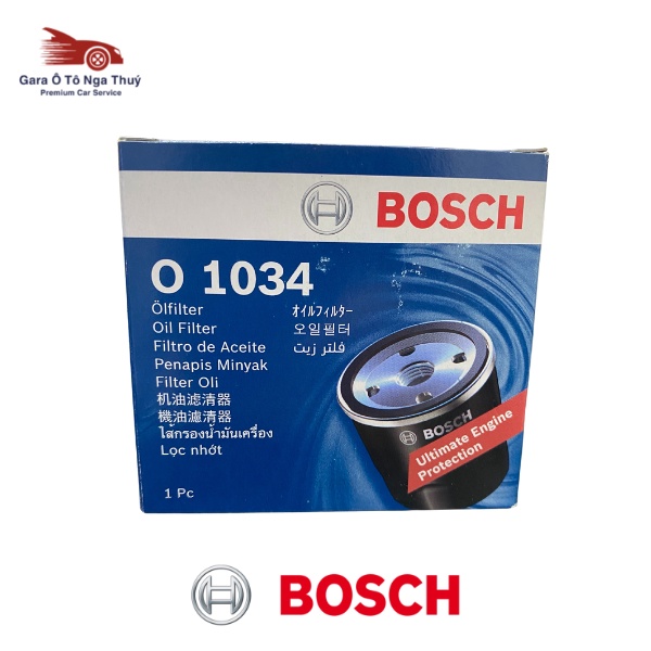 Bosch Genuine Oil Filter For HYUNDAI ACCENT, ELANTRA, KONA, TUCSON ...