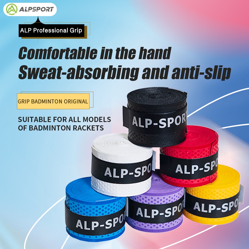 Alpsport Xksj 100 Original Badminton Racket Grip Sweat Absorbing Hand