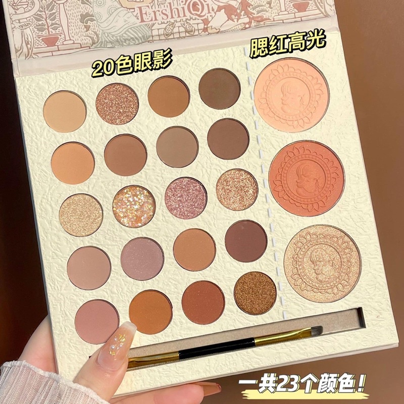 20-panel eyeshadow palette with blush | Shopee Philippines