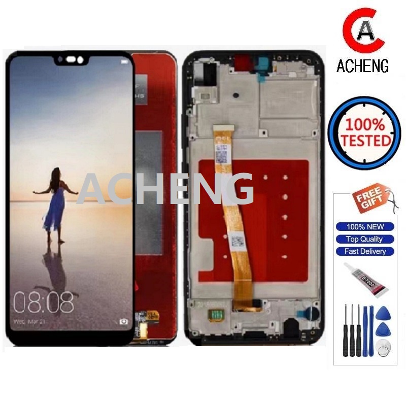 Acheng Compatible For Huawei P20 Lite Nova 3e Ane Lx1 Ane Lx2 Lcd Touch Screen Digitizer