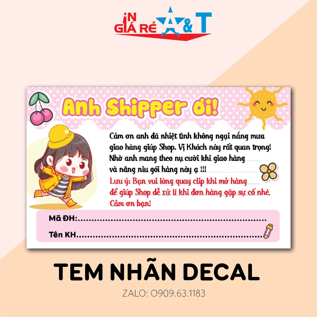 Thank YOU SHIPPER DECAL STAMP, ORDER SHIPPING CODE Shopee Philippines