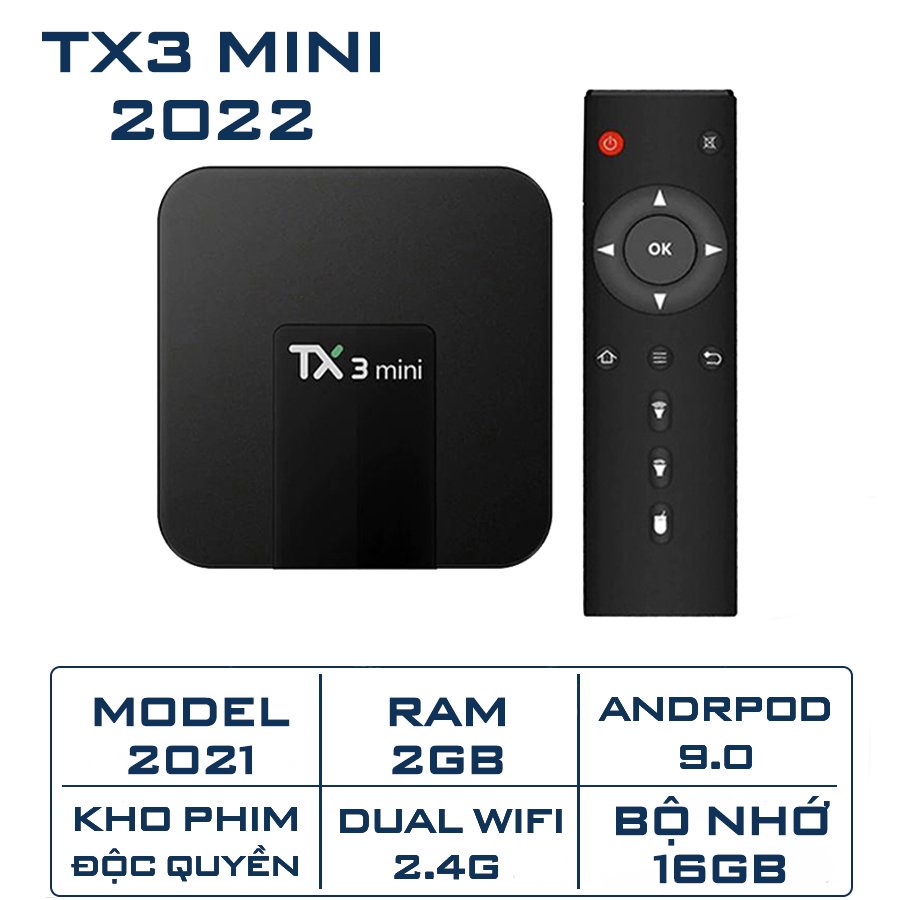 Android tv box tx3 mini Vietnamese pre-installed 100 channels free for ...