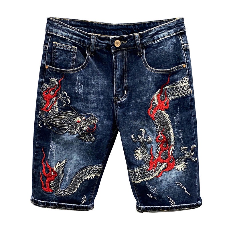 FUC dragon jorts shorts デニムハーフパンツ fackupclothes FUC デニム ハーフパンツ FUC dragon jorts shorts