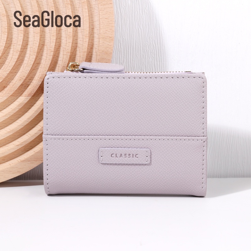 SeaGloca New Cute Fresh Solid Color Bifold Wallet For Woman No 1486 ...