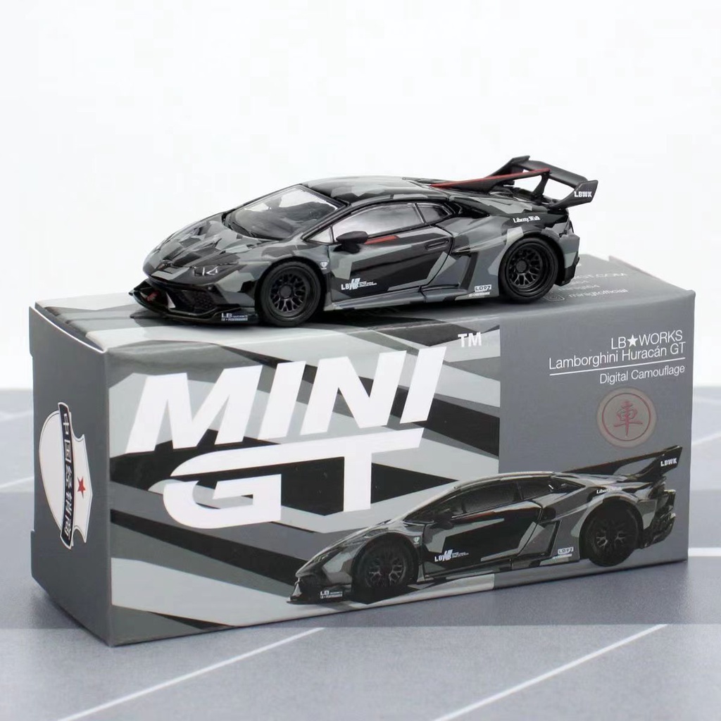 1/64 alloy Die Cast Car model TSM MINI GT Lamborghini Hurricane Calf LB  Wide-body