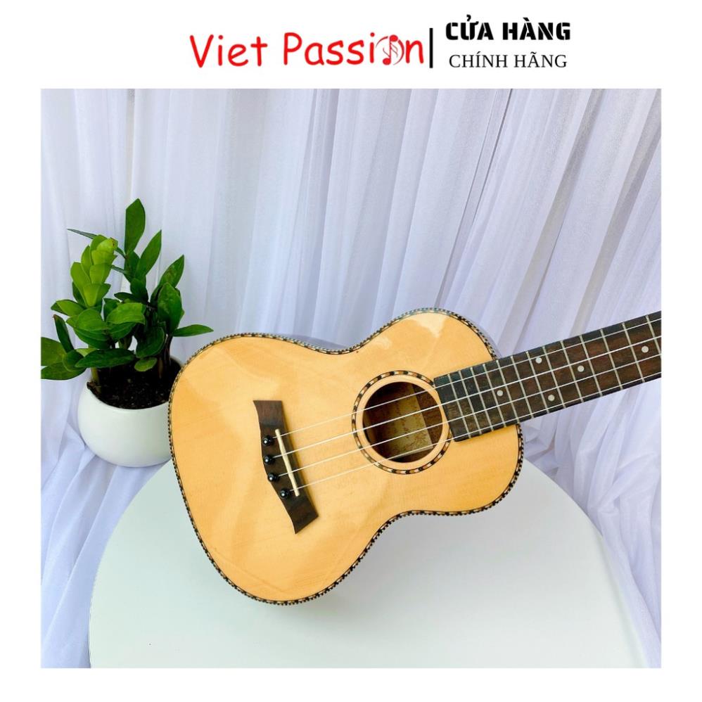 Ukulele concert Code C4F size 23 inch Wooden classic Lock Shape Good