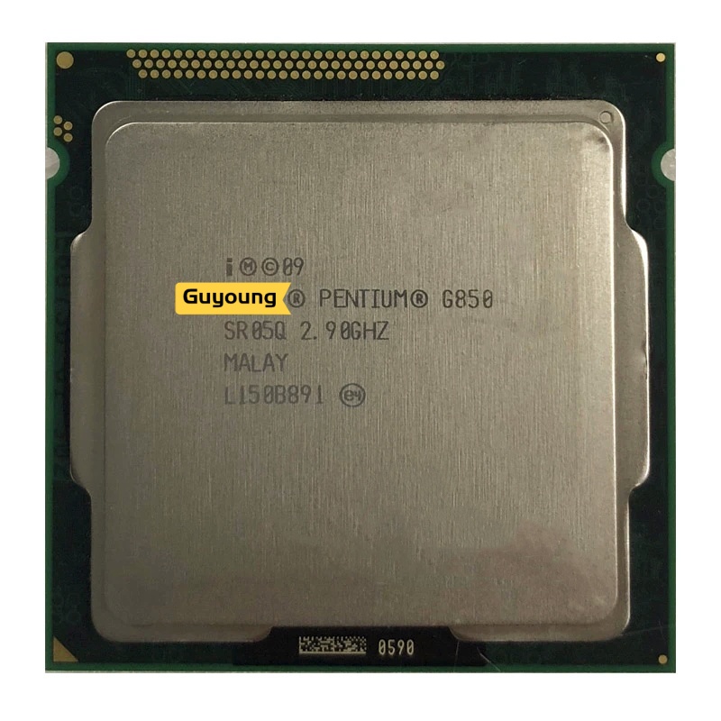 Pentium G850 2.9 GHz Used Dual-Core CPU Processor 3M 65W LGA 1155 ...