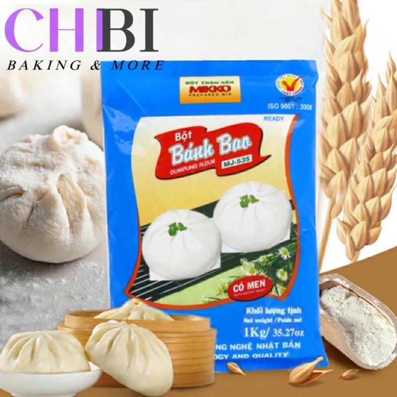 Mikko dumpling powder 1kg (with yeast package) | Shopee Philippines