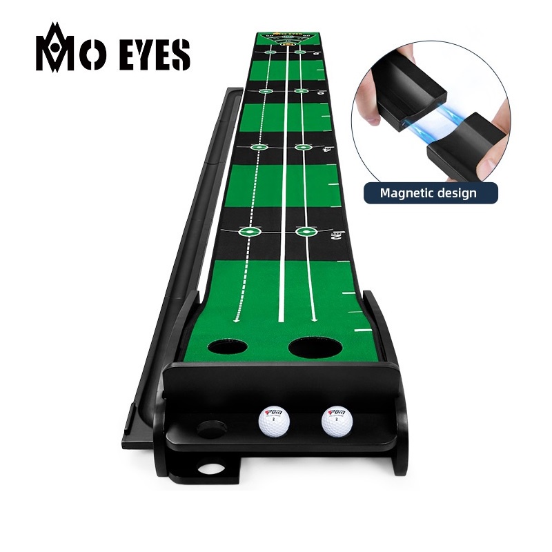 PGM Mo eyes golf putting mat golf putter training mat with magnetic ...