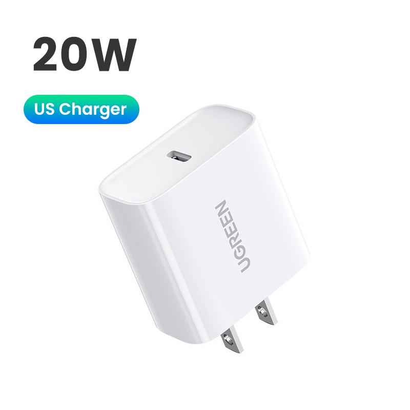 Ugreen Original Ultra Minima 20w Pd Wall Charger Fast Charge For 