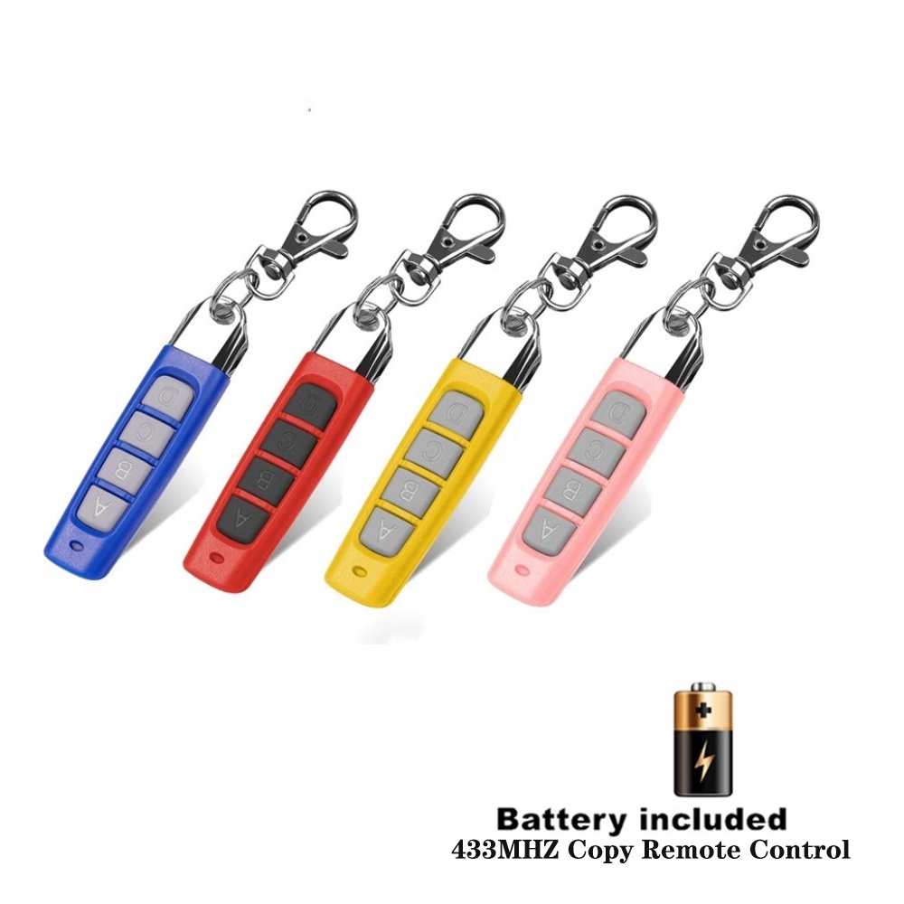 433MHZ Copy Remote Control Auto 4 Channe Code Garage Gate Door Opener ...