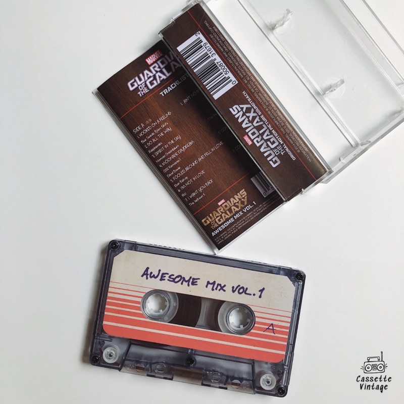 Awesome Mix Vol.1 Cassette Tape (Custom Cassette Tape) | Shopee Philippines