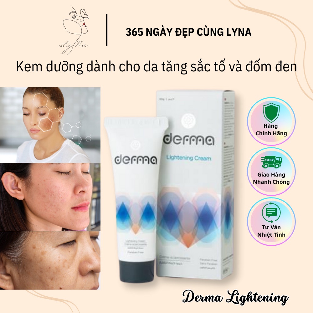 Derma Lightening Lotion, Melasma Reduction, For Hyperpigmentation And