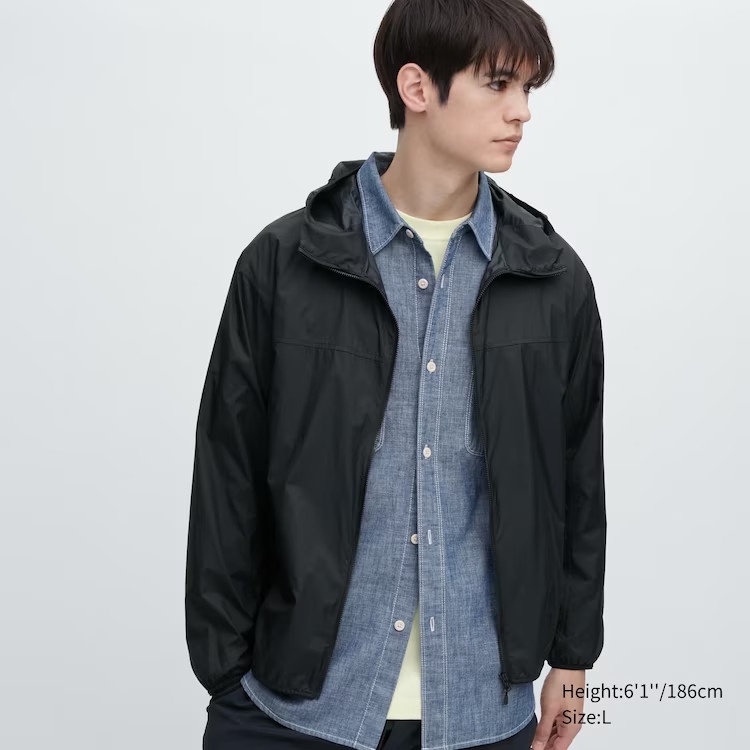 Uniqlo Men's Pocket UV Cut parka (3D Cut) | Shopee Philippines