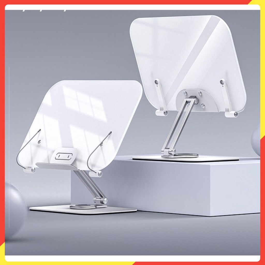 360 rotating book holder for study desk, reading clip to decorate study ...