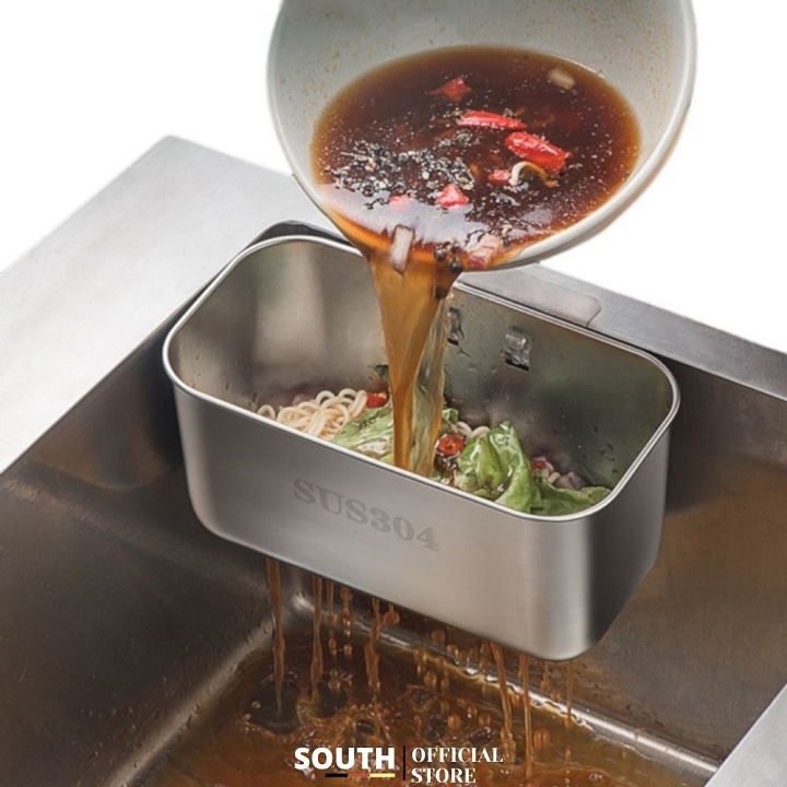 Stainless Steel 304 Stainless Steel Sink Garbage Filter Basket Tray