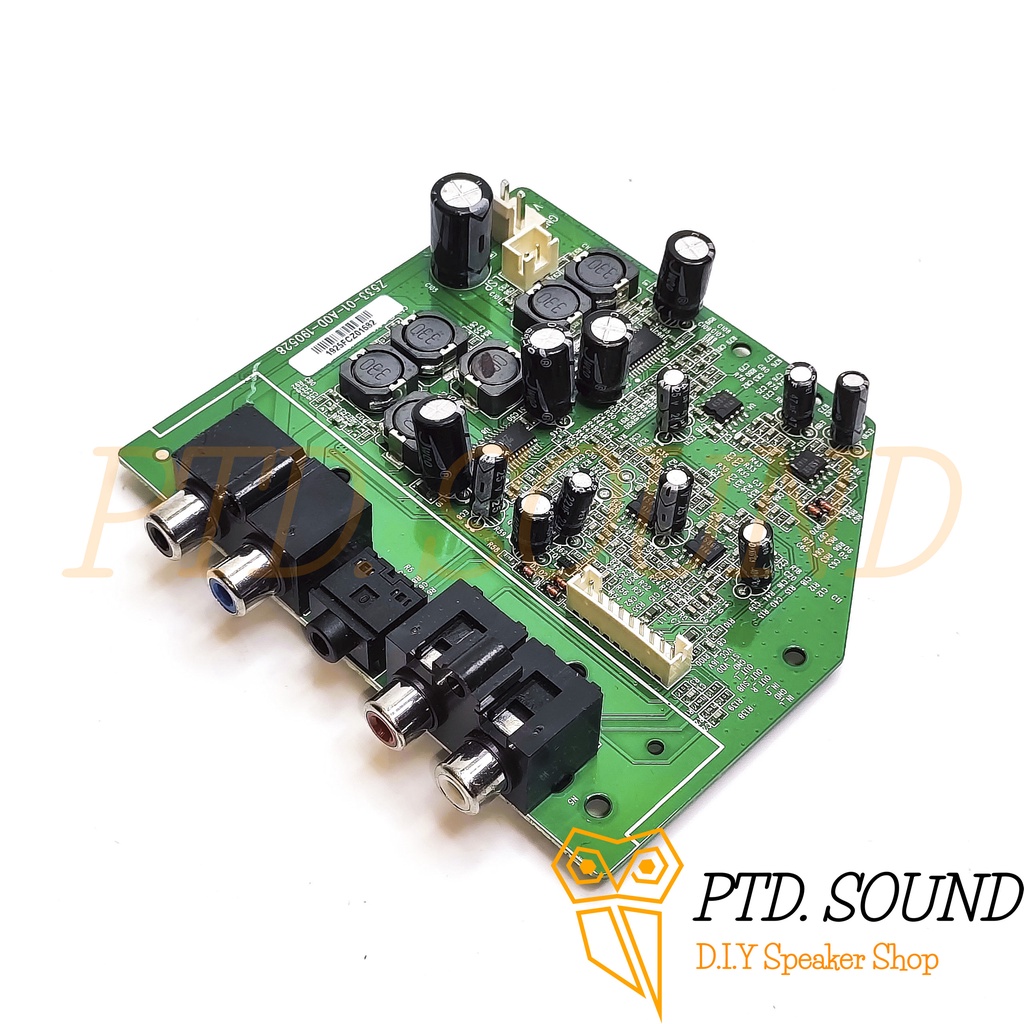 Logitech z533 2.1 power amplifier circuit board with instructions for ...