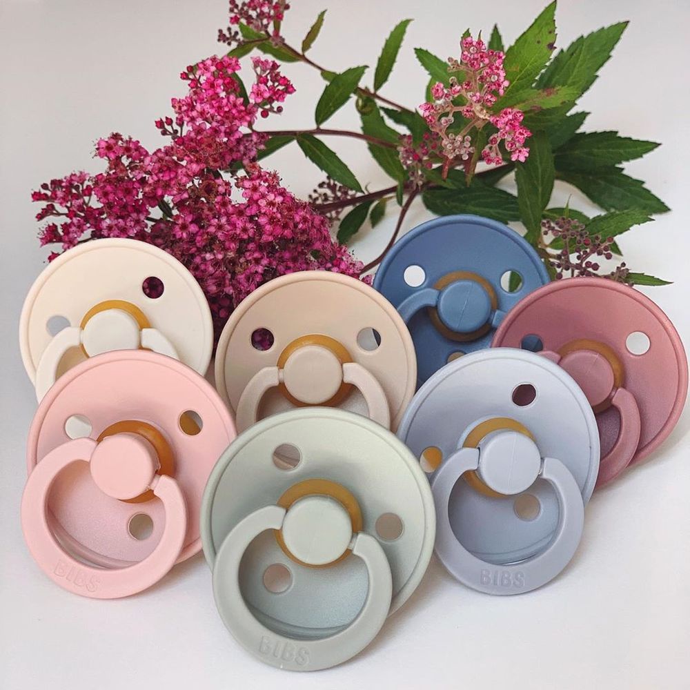 Genuine Denmark imported rubber Bibs pacifiers, included with box Sam