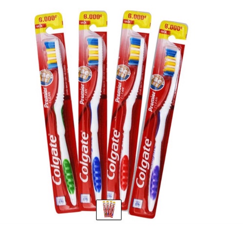 Blister of 12 colgate premier clean toothbrushes | Shopee Philippines