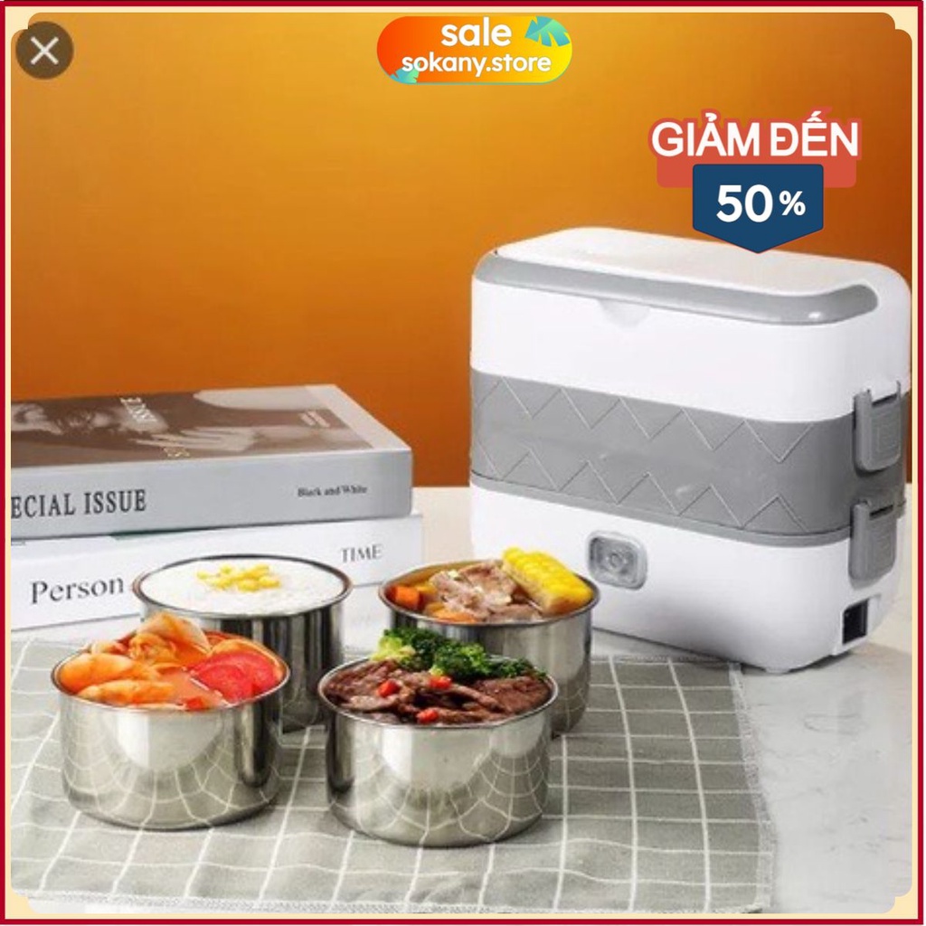 Rice Box Plugged In, Office Lunch Box, Mini Office Electric Cooker