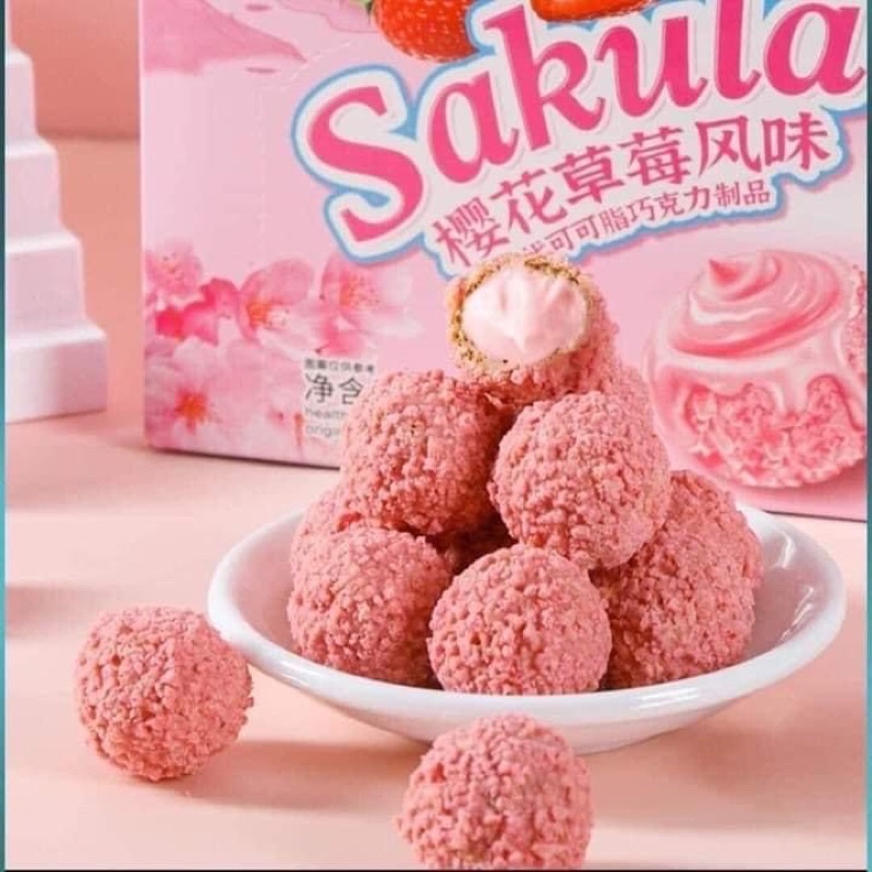 Sakula cake with melted filling, singing tiktok China, box of 200g ...